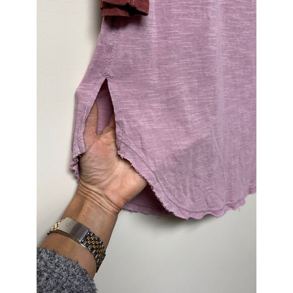 WE THE FREE Spring Bound Long Sleeve Mauve Moose Combo, Sz S - Picture 5 of 10